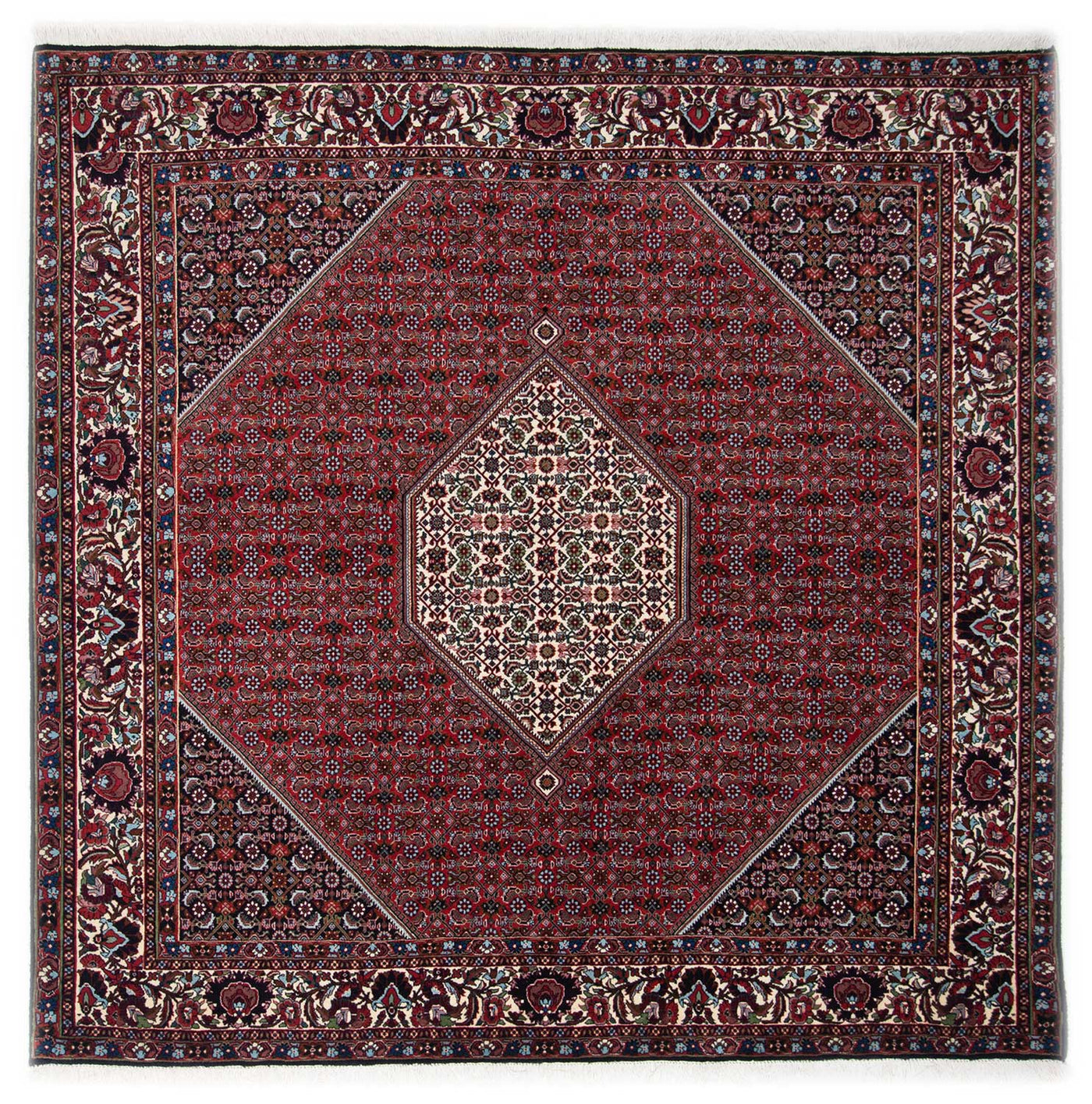 Quadratischer Bidjar Teppich