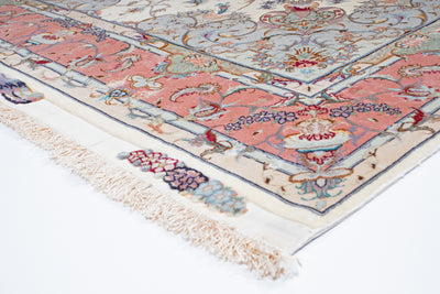 Oriental Tabriz auf Seide