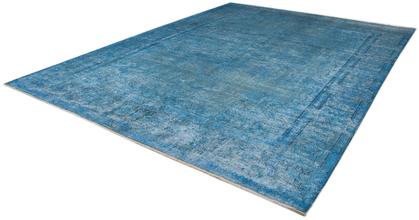 Vintage Teppich Darya Blau