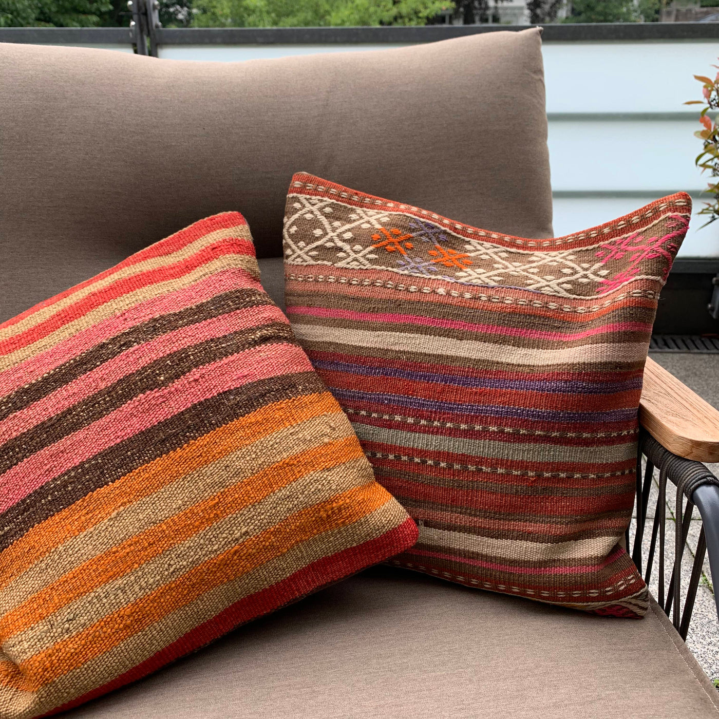 Kilim Kissen Outdoor Balkon Terrasse